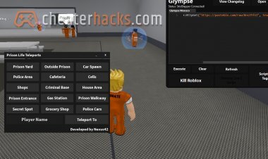 Prison Life Script - Teleports / Give Weapons / Fly