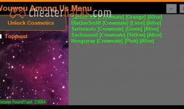 Wouwou: Among Us Cheat Menu