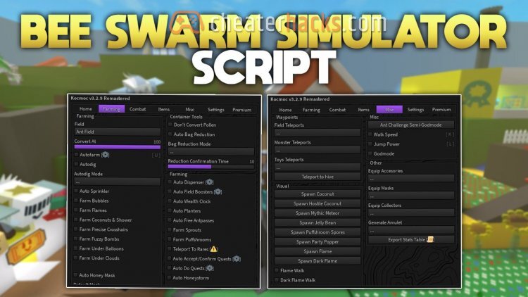 Bee Swarm Simulator Script | Autofarm, Auto Sell, Auto Dig