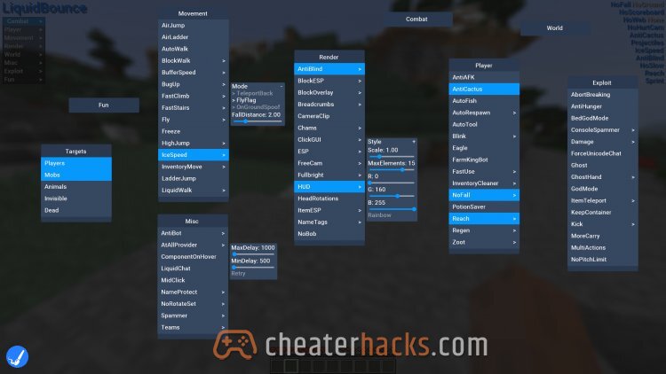 LiquidBounce: The Hacked Minecraft Client