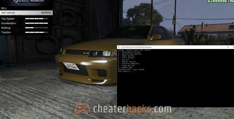 LSCHAX Car Editor: GTA V Online Mod