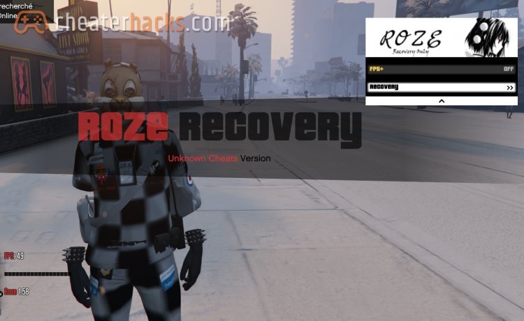 Roze Recovery | Recovery Menu for GTA V Online