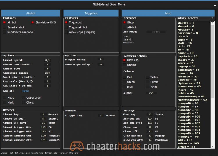 NET External CSGO Cheat: Triggerbot / ESP / Aimbot
