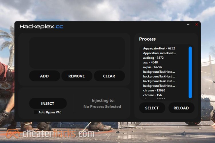 Hackeplex Injector Injector for CSGO, TF2, GTA 5 and MORE!